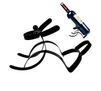 Generisch Porte-bouteilles avec design abstrait de chien pour le rangement, porte-vin moderne - Pour la maison, la cuisine, le salon, le bar, l'armoire, le garde-manger, la fête et