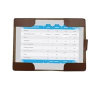 Generisch Porte-cartes de score de golf et couverture de livre de yardage en cuir véritable Carte de score de golf et yardage Porte-carte de score - Couverture de support de kilométrage Accessoires de