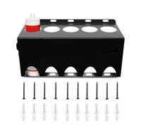 Generisch Porte-cartouche de mastic mural - 5 compartiments de rangement pour mastic - Pour plombier, peintre, artisan, atelier, chantier, maison, garage