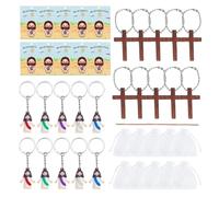 Generisch Porte-clés avec breloque, cadeau religieux Jésus, pour fête nouveauté | Pendentif Christ pour sac à dos et clés - Pour, filles, adolescents, fils, filles