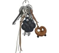 Generisch Porte-clés extracteur de poils de chien, empreinte de chat, porte-clés, souvenir, charme léger pour souvenirs de vie, famille, maison, chaton