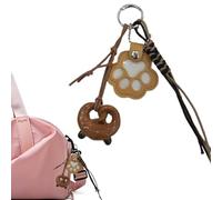 Generisch Porte-clés extracteur de poils de chien | Porte-clés pour collection de cheveux pour les amoureux des animaux - Souvenir léger Porte-clés Charm Collectionneur pour chatons, pattes, chiots