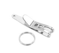 Generisch Porte-clés | Gear Pocket Suspension en acier inoxydable Clip Hanger Tool Porte-clés Porte-clés Clip de sac Clip de ceinture en métal | Clip de poche portable