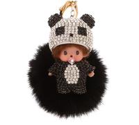 Generisch Porte-clés Kiki Monchichi noir