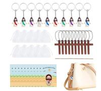 Generisch Porte-clés pour femme, cadeau religieux Jésus pour fête nouveauté - Pendentif figurine de Jésus pour clés de voiture, pour, filles, adolescents, fils, filles