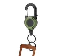 Generisch Porte-clés rétractable | magnétique verrouillable, porte-badge extensible - Pour enseignants, hommes, infirmières, bureau, étudiants, femmes, voiture, travail, vert, Siehe