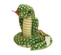 Generisch Porte-clés Serpent en Peluche - Porte-clés Serpent - 8 cm - Beau Porte-clés Serpent à Sonnette pour Homme, Vert, Siehe Beschreibung