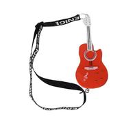Generisch Porte-clés violon musical - Porte-clés sonore miniature LED - Jouet drôle de violon - Pendentif décoratif portable - Pour sac à main, sac, Orange, Siehe Beschreibung