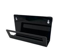 Generisch Porte-éponge pour évier - Organiseur de brosse à vaisselle en acrylique, support à ventouse transparent, bac d'égouttement étanche | Gain de place