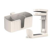 Generisch Porte-gobelet avec fonction de serrage pour le bureau, support de montage par pince, crochet pour casque d'écouteurs, téléphone, stylo, tasse à café, table, comptoir, bureau à domicile