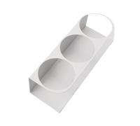 Generisch Porte-gobelet magnétique | 3 fentes pour machine à café de cuisine | Étagère d'organisation pour le bureau, la maison, la cuisine