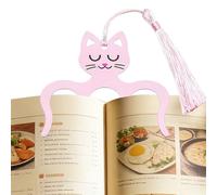 Generisch Porte-page en métal antidérapant en forme d'animal - Ouvre-livre - Clip latéral - Pour livre de cuisine, carnet de notes, femme, homme, enfant, liseur, maison, bureau, école, chat, Siehe