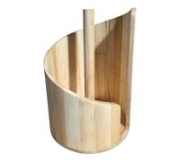 Generisch Porte-serviettes en papier moderne pour plan de travail de cuisine avec couvercle en spirale rond et élégant comme aide pratique pour votre salle de bain ou la cuisine (D, 29 x 20 cm)