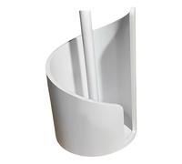 Generisch Porte-serviettes en papier moderne pour plan de travail de cuisine avec couvercle en spirale rond et élégant comme aide pratique pour votre salle de bain ou la cuisine (E, 29 x 20 cm)