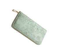 Generisch Portefeuille classique robuste, portefeuille fin, portefeuille compact avec organiseur à clip en cuir souple, fermeture lisse avec design moderne, pour les femmes
