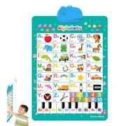 Generisch Poster de classe Phonics anglais - Sons colorés - Graphique téléphonique - Exposition alphabet - Création facile d'instruments éducatifs pour enfants pour enfants