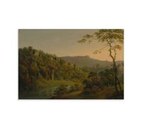 Generisch Poster décoratif imprimé par Joseph Wright of Derby 20,3 x 30,5 cm