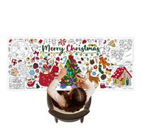 Generisch Poster géant à colorier de Noël | Activité pour l'école, Grand Poster de coloriage de Noël, pour et Filles, Chambre et Salon, Maison, dortoir, Salle de Classe