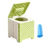 Generisch Pot de voyage sans odeur portable pliable 70 kg | Pot de voyage pour enfants, adapté pour la randonnée, les voyages en camping-car, la pêche, l'hôpital, le camion