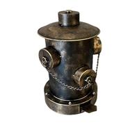 Generisch Poubelle avec couvercle, grande capacité, design d'hydrofuge avec pédale - Pour la maison, la chambre, la salle de bain, l'extérieur, la voiture, le bureau