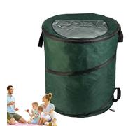 Generisch Poubelle de camping pliable | Poubelle de jardin avec grand bac de recyclage, bac de rangement portable, poubelle de camping