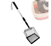 Generisch Poubelles, litière pour chat Scoop - Chicken Poop Scooper avec pelle profonde - Poignée longue - Pour la maison, les personnes âgées, les animaux de compagnie, petit espace de vie