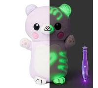 Generisch Poupée en tissu lumineuse avec lumière chaude pour décoration de | Peluche douillette et lumineuse avec veilleuse douce pour soulager l'anxiété et les jeux d'art