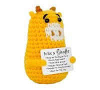 Generisch Poupées au crochet en forme de girafe mignonne - Pour adolescents, hommes, femmes, filles, chambre à coucher, salon, bureau, intérieur