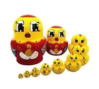 Generisch Poupées russes pour adultes, compactes et peintes à la main, idéales comme décoration de table pendant les vacances