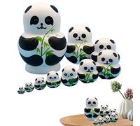 Generisch Poupées russes traditionnellement peintes à la main en bois pour cheminée, présentoir, chambre à coucher, chambre d'enfant et comme décoration de table pendant les fêtes