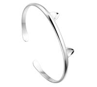 Generisch Pour Bracelet Perle Maman Largeur Bijoux Design For Lovers Mamie Bracelet De Bijoux Breloques Anneaux (Silver, One Size)