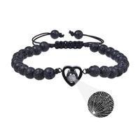 Generisch Pour Poignet Couple Bijoux Couples I Love You 1 Languages Bracelets Bracelets Jewelry For Valentine's Day Anniversary Bleu Naturelle Bracelet Argent Bracelet Bijoux (P, One Size)