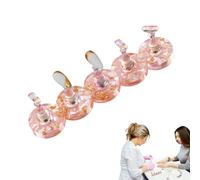Generisch Présentoir à ongles | Pointes magnétiques pour ongles | Présentoir à ongles en acrylique | Présentoir réutilisable pour mastic adhésif - Convient pour les salons de manucure, les
