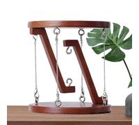 Generisch Présentoir de modèle de lévitation - Structure tenségrité, décoration de table anti-gravité, jouet éducatif en bois, cadeau physique scientifique | Expérience visuelle de la décoration de