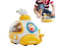 Generisch Press and Go Car Voiture d'inertie pour - Jouet de Dessin animé avec sifflet - Véhicule Moteur pour - pour Les événements en Plein air, Les fêtes de Noël préscolaires