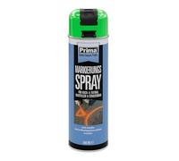 Generisch Prima Spray de marquage fluorescent pour génie civil, construction et artisanat Adhère à l'asphalte, le béton, la terre, lumineuse et résistante aux intempéries (1, vert fluo) 500 ml