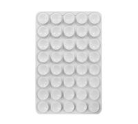 Generisch Prise D'Aspiration Téléphonique | Accessoire Smartphone 1,61" | Silicone Grip Couleur Unie Et Réutilisable | Force De Maintien Solide | Support Adhésif Pratique