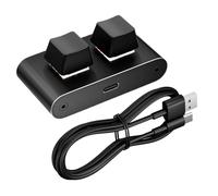 Generisch Programmable - d'aluminium ABS 6,1 x 3,1 x 2,8 cm | Clavier Macro | 2 Touches de Type C | 5 paramètres de Dessin pour Les Jeux de Bureau, la Conception, Le Streaming en