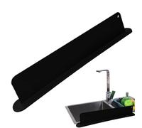 Generisch Protection anti-éclaboussures pour lavabo, accessoire de cuisine en silicone, barrière d'eau pour évier, pour propriétaires de chiens, locataires, buanderie, vaisselle, préparation des