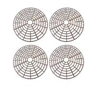 Generisch Protection des plantes, 4 pièces, 28 x 2,5 cm, protection moderne pour plantes d'intérieur, pour jardin, terrasse, maison, bureau, appartement, extérieur, maison, appartement, jardin