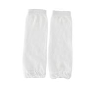 Generisch Protège-bébé - Couleur unie - Manchons de compression fins - Unisexe - Pour les tout-petits - Genouillères souples - Blanc (A-White, 1-3 ans)