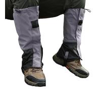 Generisch Protège-jambes imperméables pour homme | Guêtres réglables pour homme | Protection pour l'extérieur, hiver, paysage, montagne, raquettes de neige, course à pied, bottes de ski