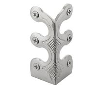 Generisch Protezioni Angolari In Per Battiscopa - Copertura Decorativa In Metallo 1,89 Pollici Con Viti Incluse | Accessorio Elegant E Resistente Per Mobili, Arredo Casa E Protezione Angoli