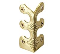 Generisch Protezioni Angolari In Per Battiscopa - Copertura Decorativa In Metallo 1,89 Pollici Con Viti Incluse | Accessorio Elegant E Resistente Per Mobili, Arredo Casa E Protezione Angoli