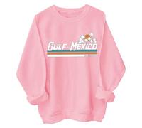 Generisch Pull pour enfants filles et enfants Mexique pour toujours Sweatshirt du Mexique pour toujours Sweat-shirt unisexe Vêtements Garçons 146, Rose, 9-10 ans