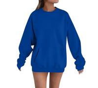 Generisch Pull pour femme en coton, sweat-shirt à capuche surdimensionné pour femme, sweat à capuche de sport, haut Hilfiger avec capuche, chemisier, fermeture éclair, hauts essentiels, coupe