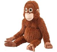 Generisch Punch Monkey Peluche orang-outan de 66 cm, doudou en peluche respectueuse de l'environnement, lavable et sans danger pour les enfants, jouet singe réaliste, doux et câlin