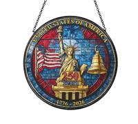 Generisch Puzzle 2026 pour le 250e anniversaire du jour de l'indépendance : célébrez-le avec des couleurs patriotiques, apportez votre attachement à votre pays (bleu, 19 cm)