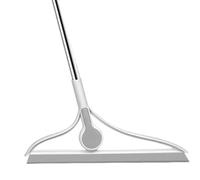 Generisch Raclette de sol en silicone - Outil de nettoyage multifonction pour carrelage, verre, murs et sols - Brosse légère et anti-adhésive pour salle de bain, cuisine, WC et ménage