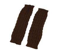 Generisch Radiateur soufflant Hommes Femmes Hiver Ceinture en Peluche Laine Douces Hosiery Tricoté Laine Chaude Jambes Bottes Épaissies Chaussettes Épaissies Couleur de Chauffage Pour À, café, taille